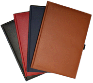 Italian Ultra Hyde Embossed Leather Journals